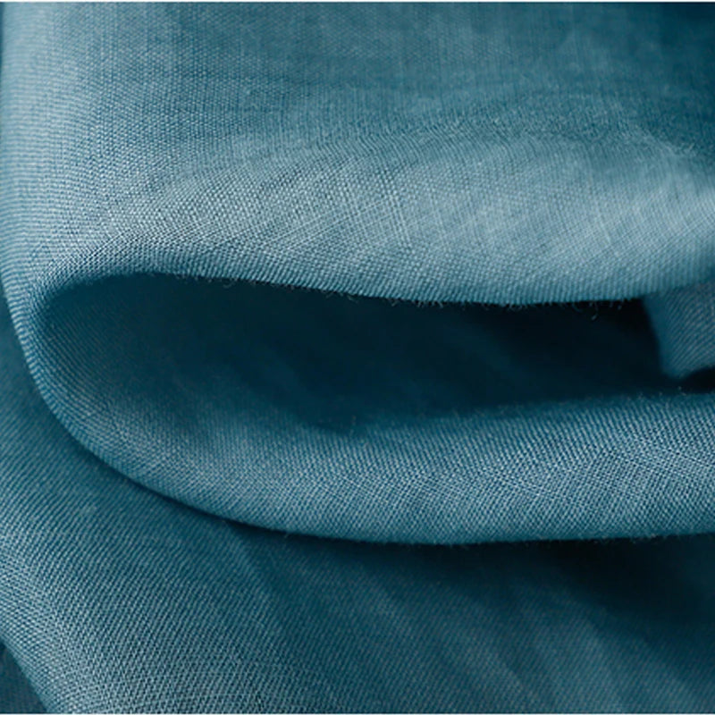 Blusa Capuz  de algodão e linho